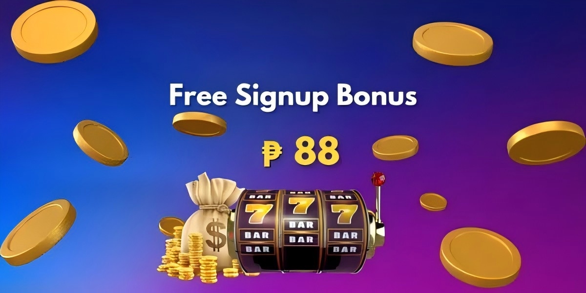 pla6 welcome bonus banner with golden coins and slot reels